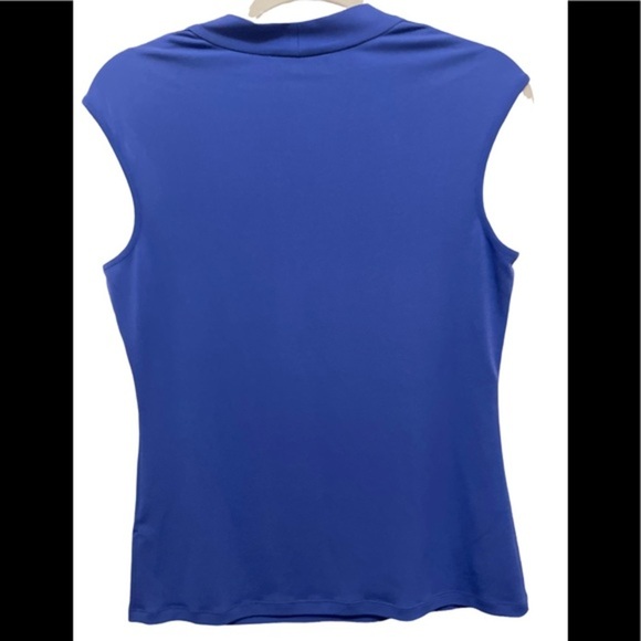 Evan-Picone Blue Top Size M - Picture 4 of 4
